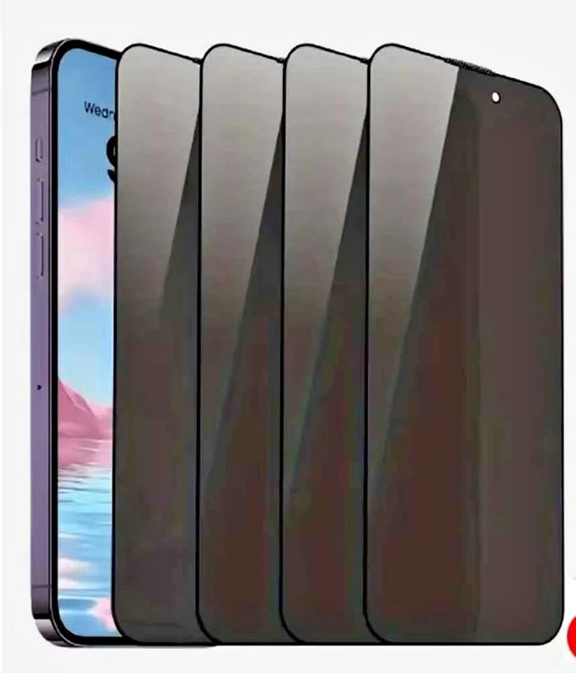Anti-Spy Privacy Screen Protector for iPhones - All Models Avail