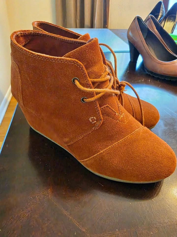 Women's Tom's Wedge Booties