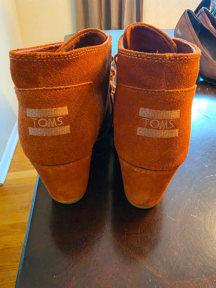 Women's Tom's Wedge Booties - photo 2