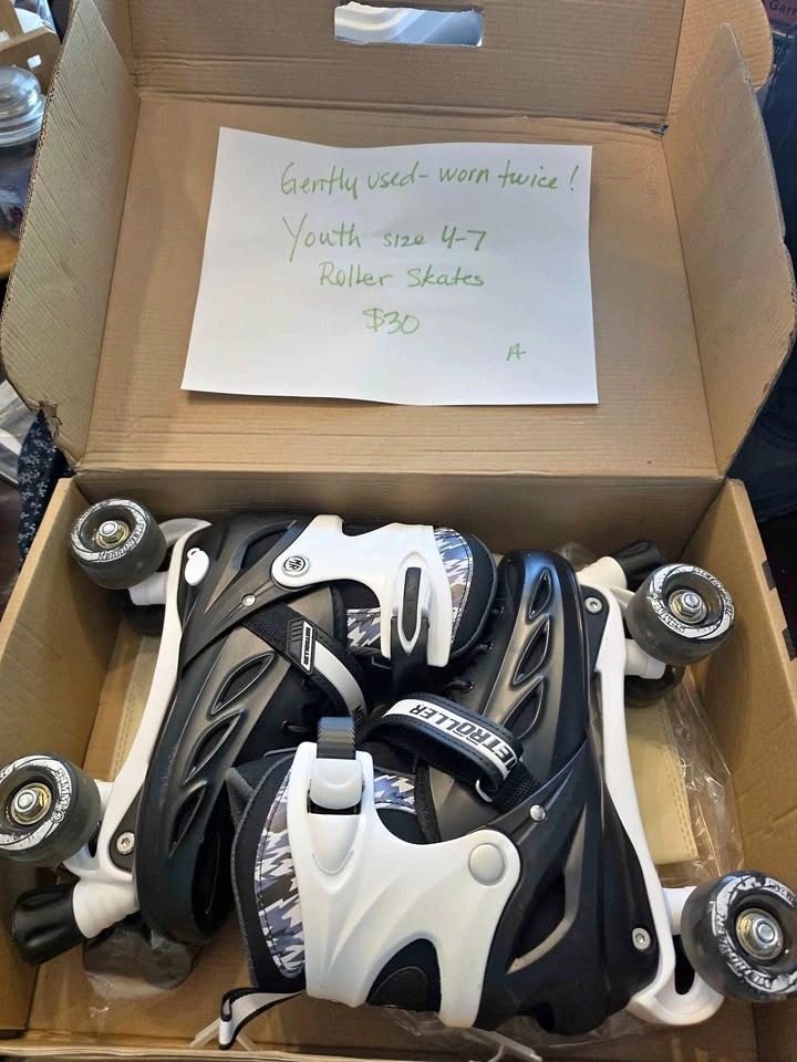 Kids Roller Skates, Size 4-7