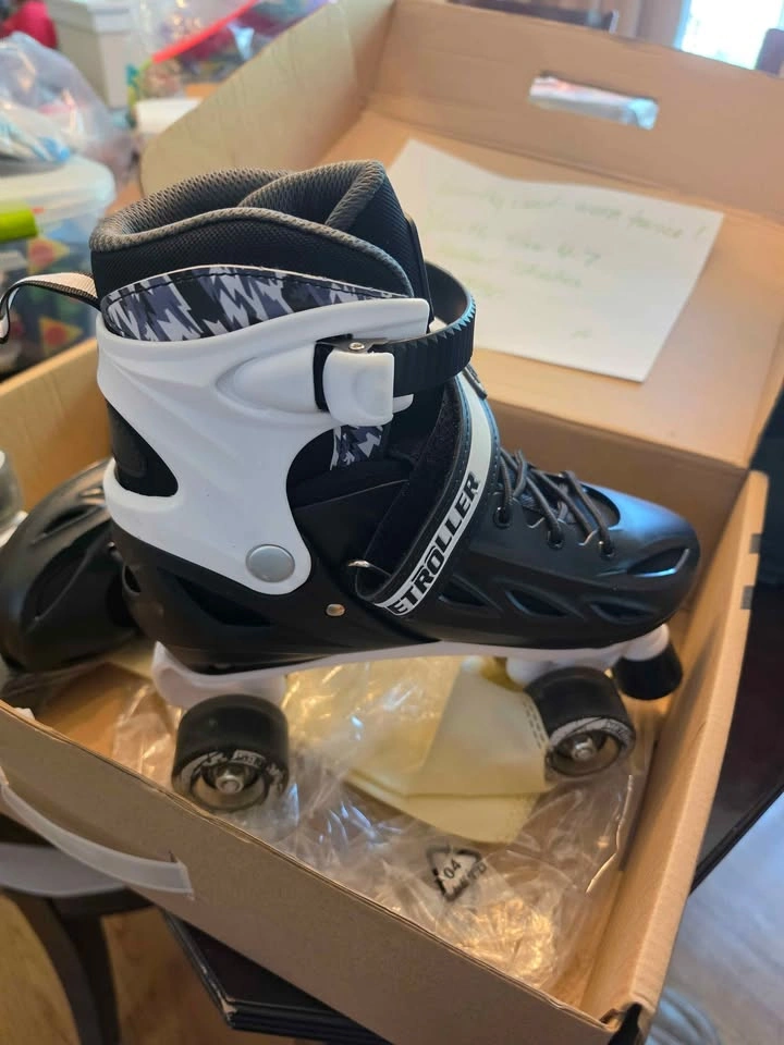Kids Roller Skates, Size 4-7 - photo 2