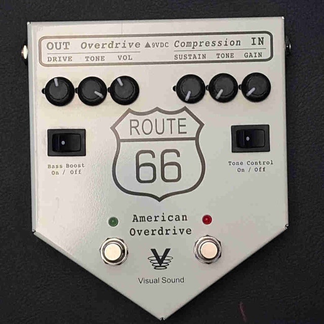 Visual Sound Route 66 Overdrive and Compressor
