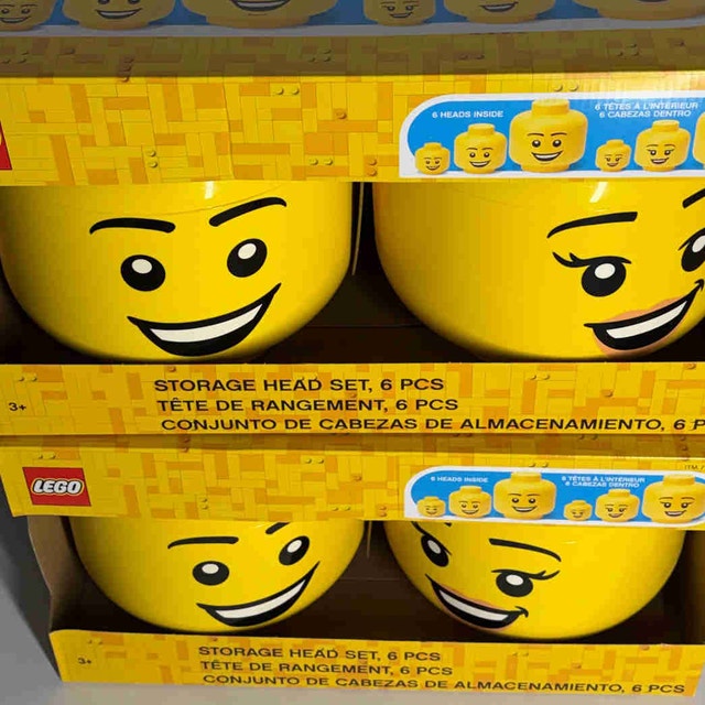 Lego Storage Heads