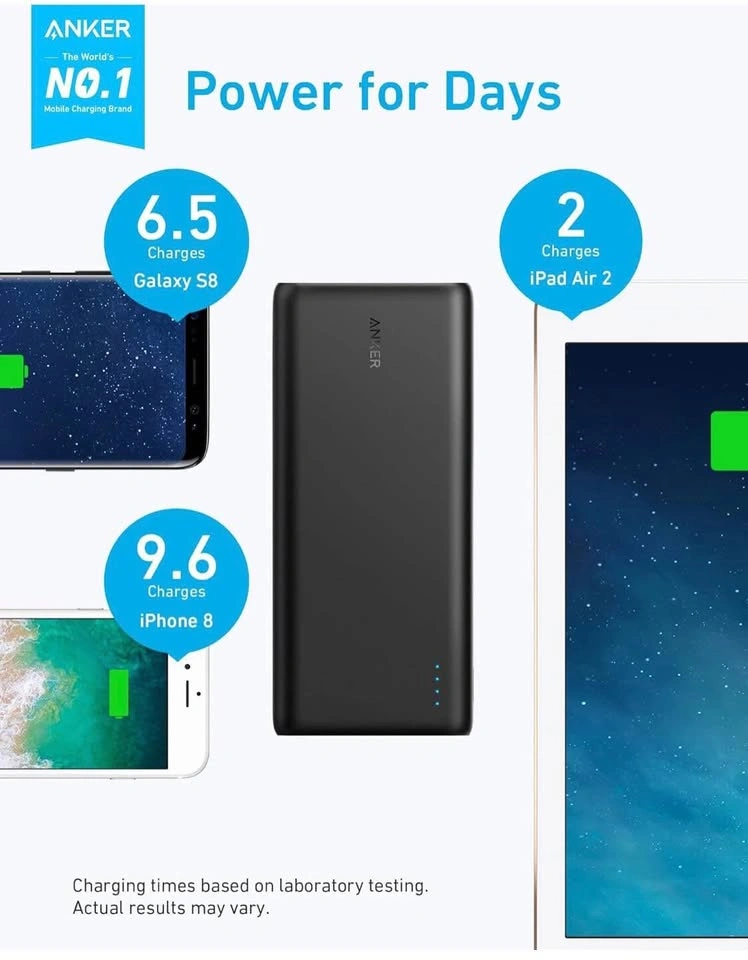 Anker Power Bank, 26,800 mAh External Battery (NEW) - photo 2