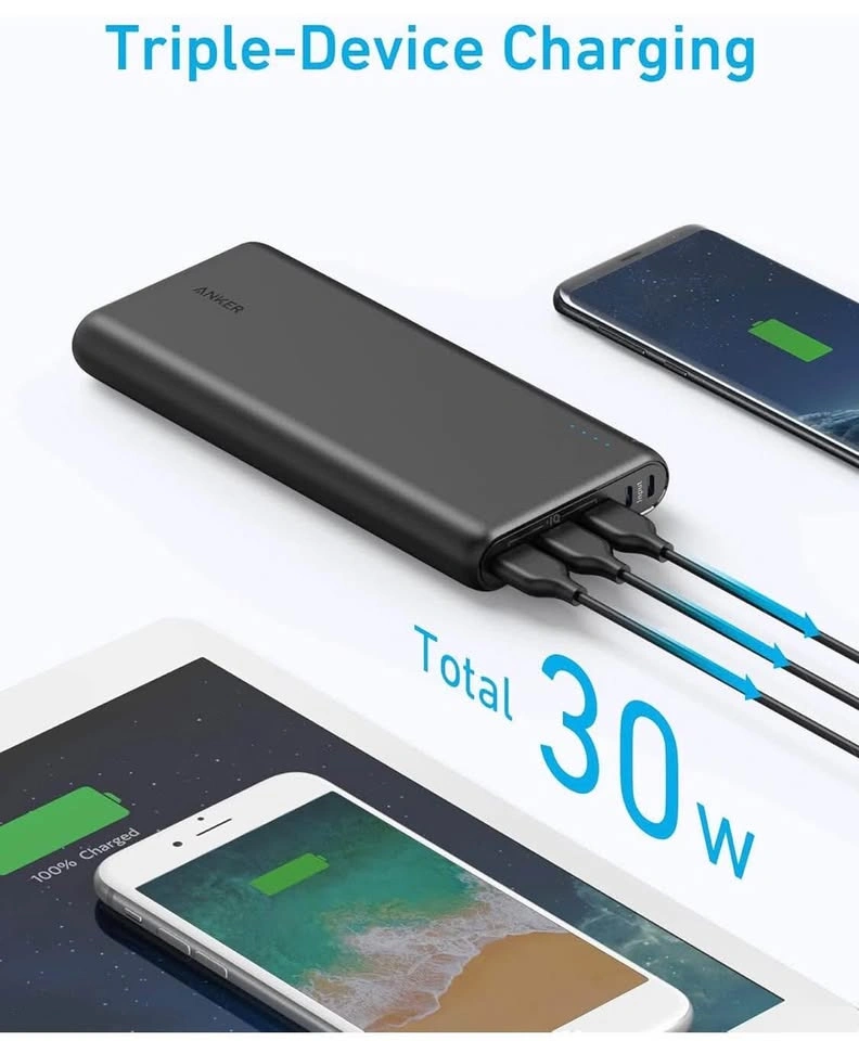 Anker Power Bank, 26,800 mAh External Battery (NEW) - photo 3