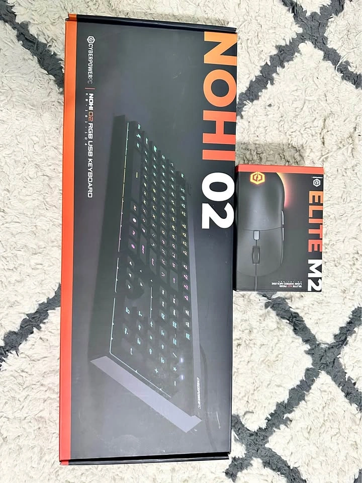 Cyber Power Gaming Keyboard and Mouse Set