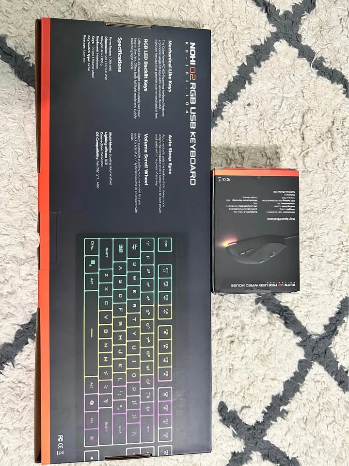 Cyber Power Gaming Keyboard and Mouse Set - photo 2