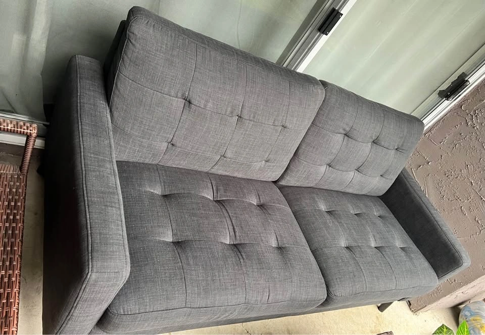 FREE DELIVERY 🚛 Urban Barn Grey Sofa Couch - photo 3