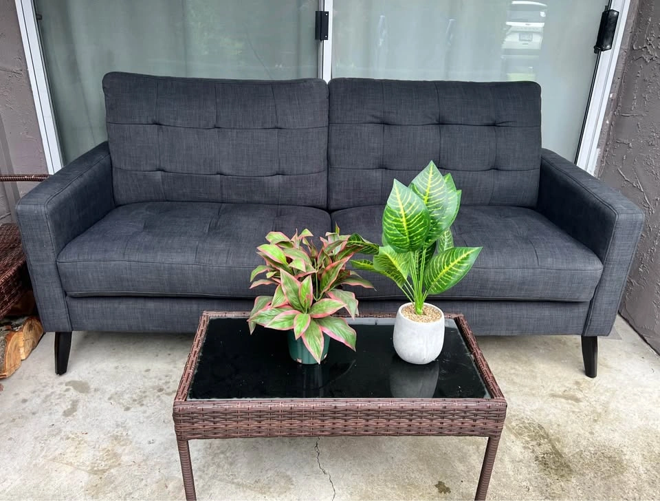 FREE DELIVERY 🚛 Urban Barn Grey Sofa Couch - photo 4