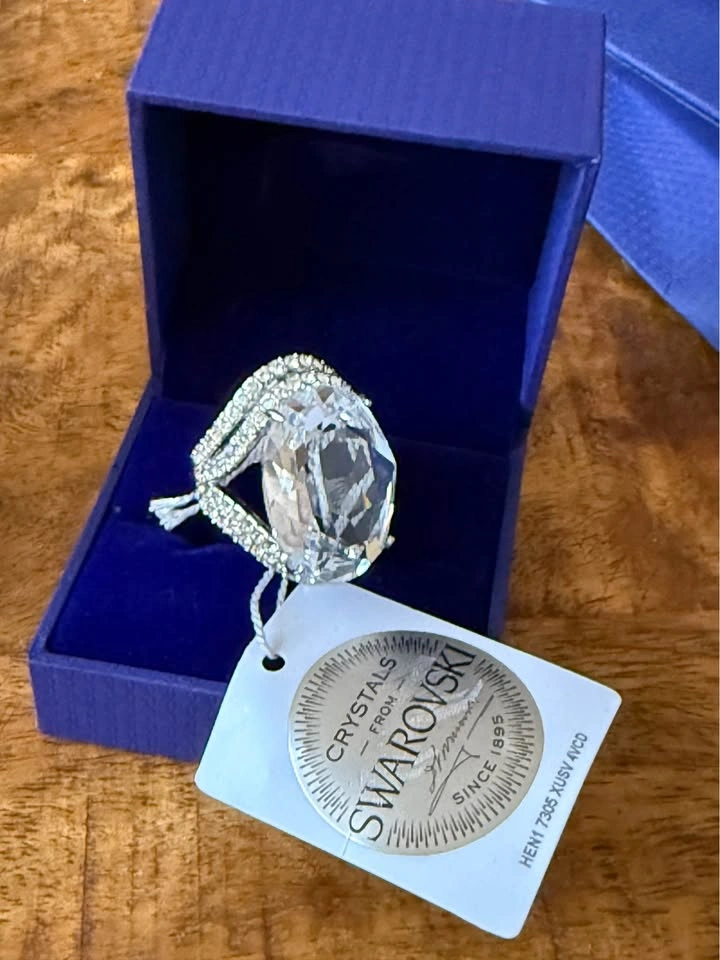 Swarovski Crystal Ring with Box - photo 4