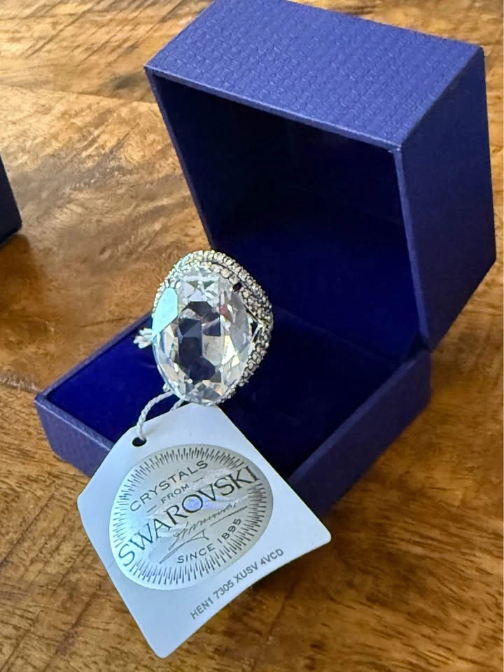 Swarovski Crystal Ring with Box - photo 5