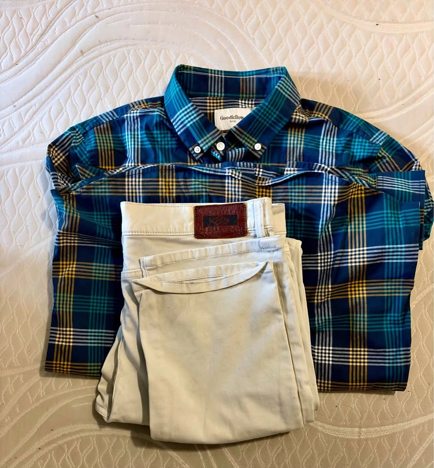GoodFellow Shirt & Joseph Abboud Pants