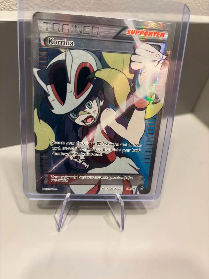Pokemon Trainer - Korrina Full Art Ultra Rare ✨ - photo 2