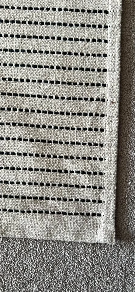 Small striped flatwoven rug (From IKEA) - photo 2