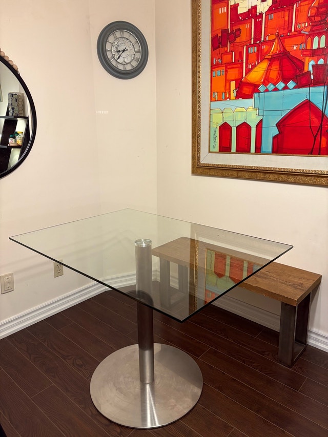 Glass Dining Table