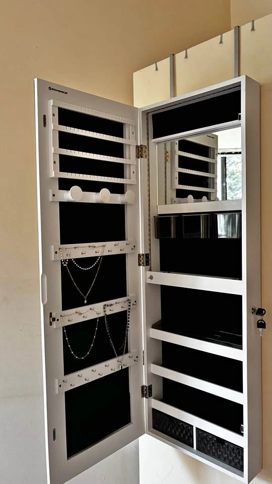 Mirror Jewelry Cabinet