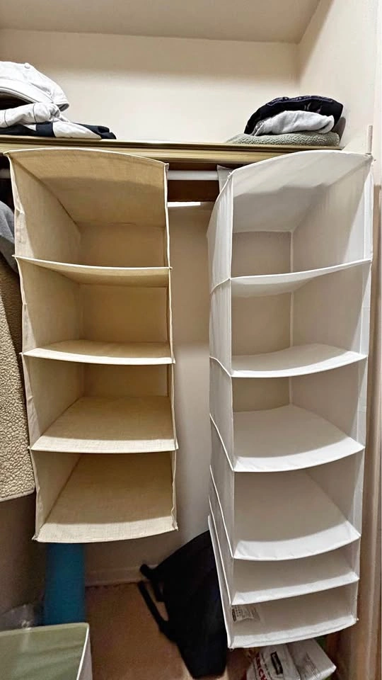 Hanging Closet Organizers - Set of 2