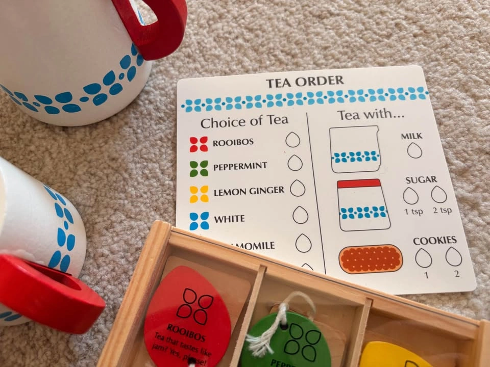 Melissa & Doug Wooden Tea Set - photo 5