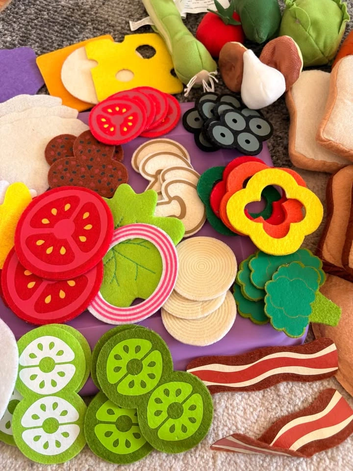 Melissa & Doug Felt Play Food Sets + IKEA - photo 2
