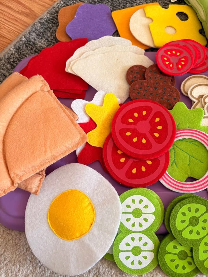 Melissa & Doug Felt Play Food Sets + IKEA - photo 3