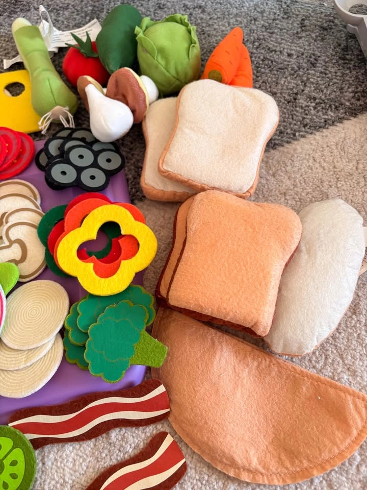 Melissa & Doug Felt Play Food Sets + IKEA - photo 5