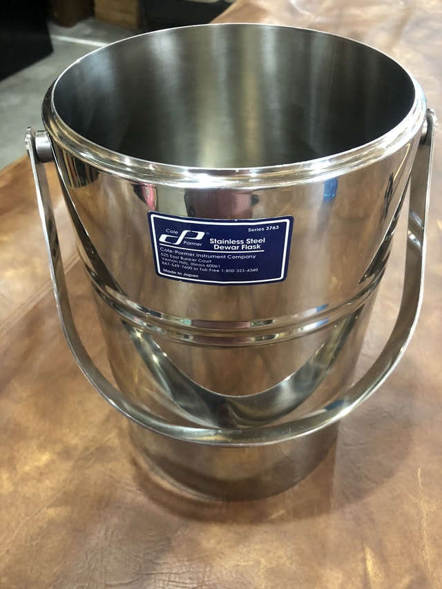 Stainless Steel Dewar Flask - Cole-Parmer