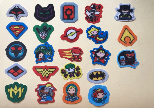 DC Comic Stickers