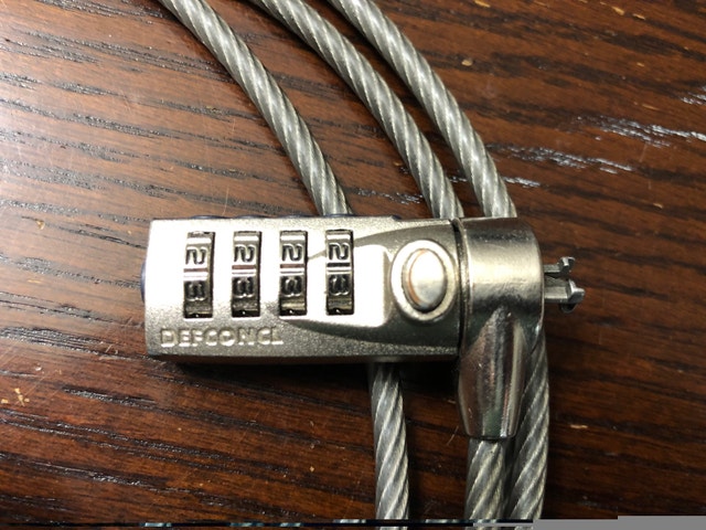 Laptop Combination Lock - photo 2
