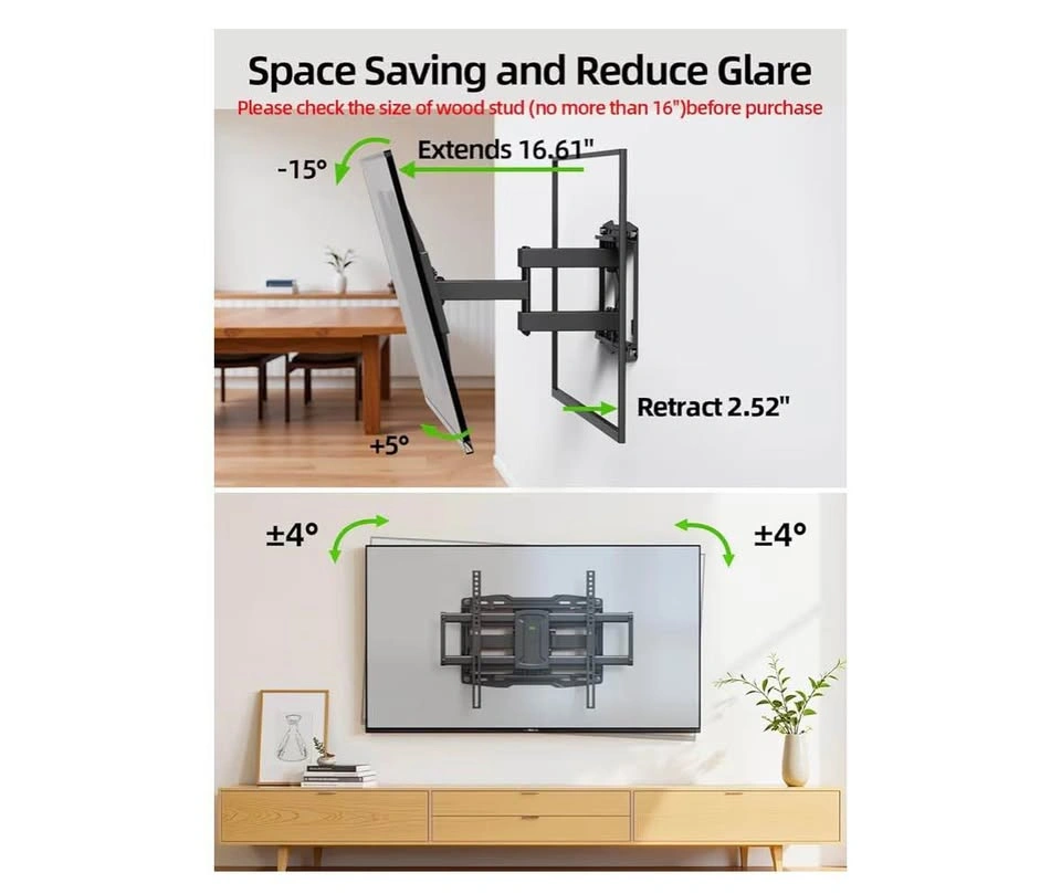 Full Motion TV Wall Mount (26" - 65") - Brand New - photo 5