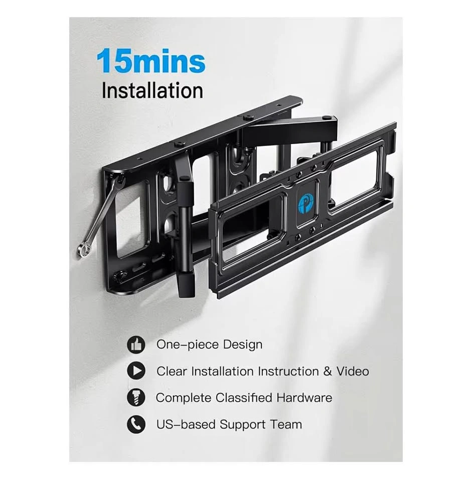 New Tilting and Swivel TV Wall Mount (Fits 26-74 Inch TVs)