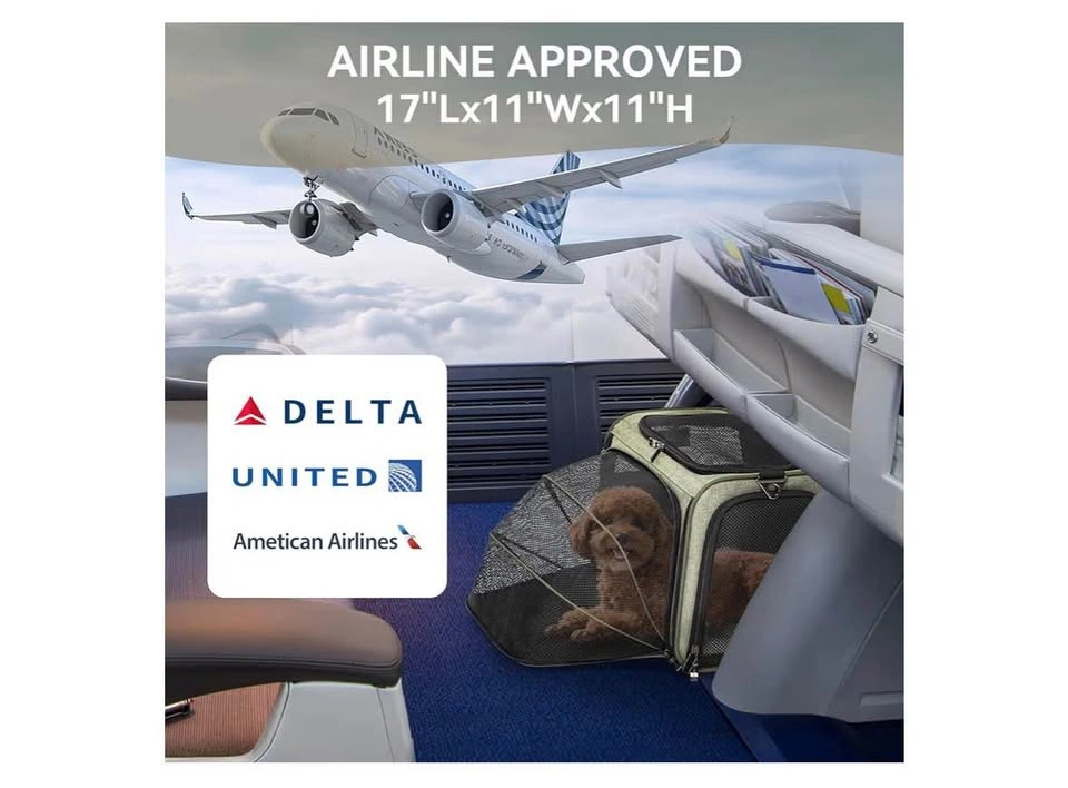 16" Expandable Cat Carrier Airline Approved - photo 5