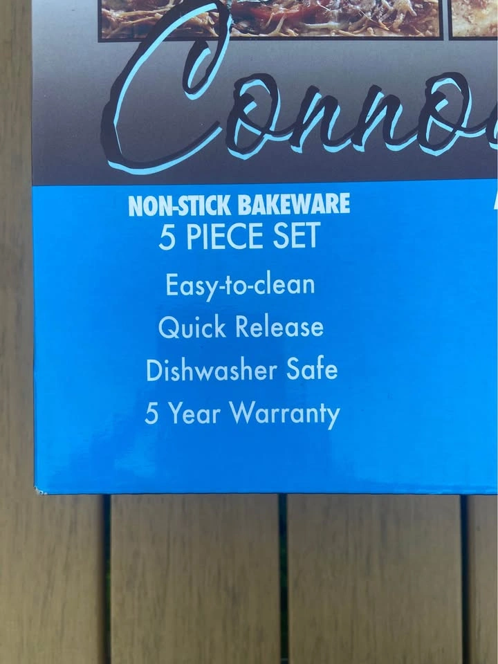 5 Piece Non-Stick Bakeware Set UNOPENED - photo 2