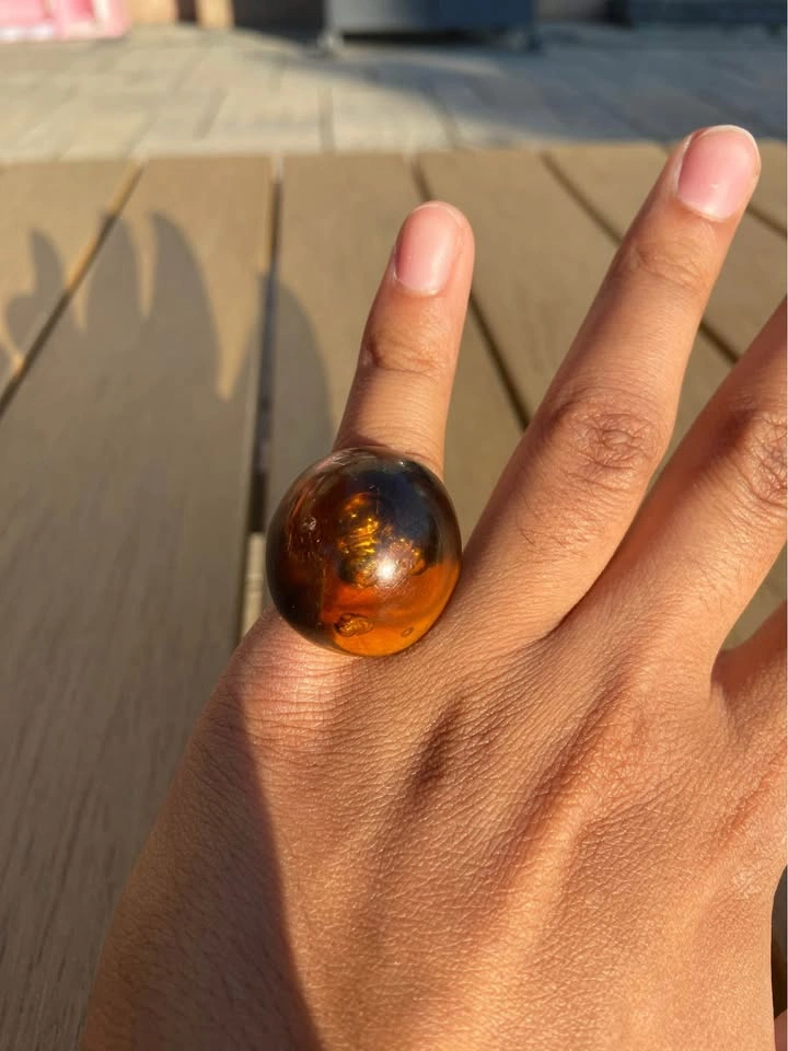 Resin/Plastic Ring - photo 2