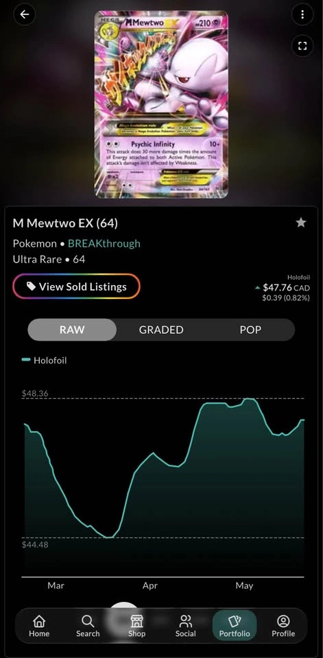 M Mewtwo EX Ultra Rare - photo 4