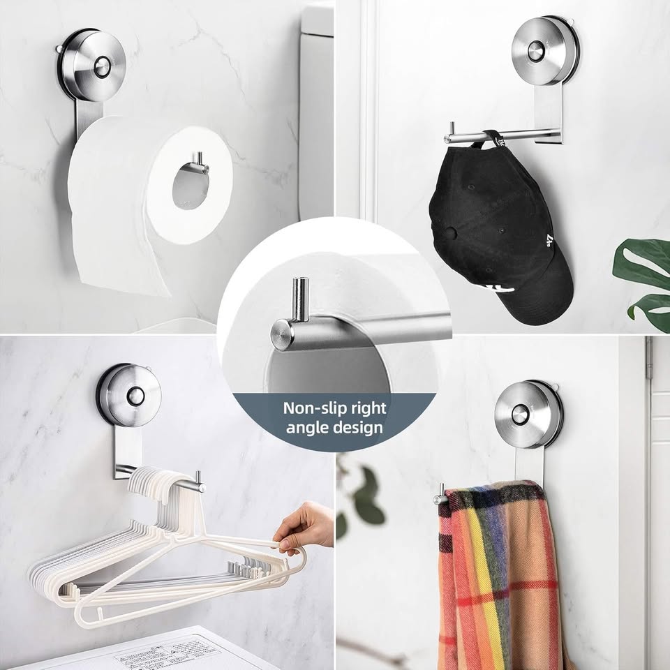 Suction Cup Toilet Paper Holder Bathroom - photo 3