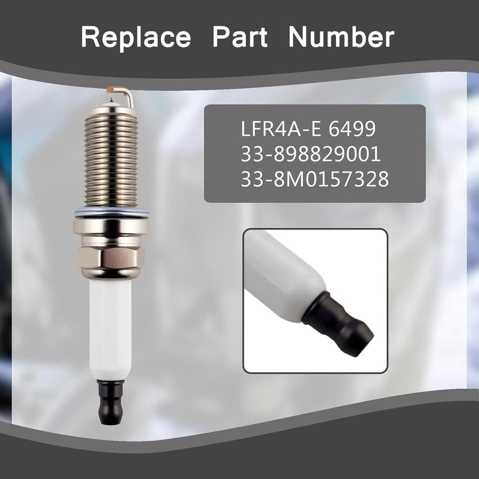 4Pcs Iridium Spark Plugs Mercury Mariner 75-100HP - photo 3