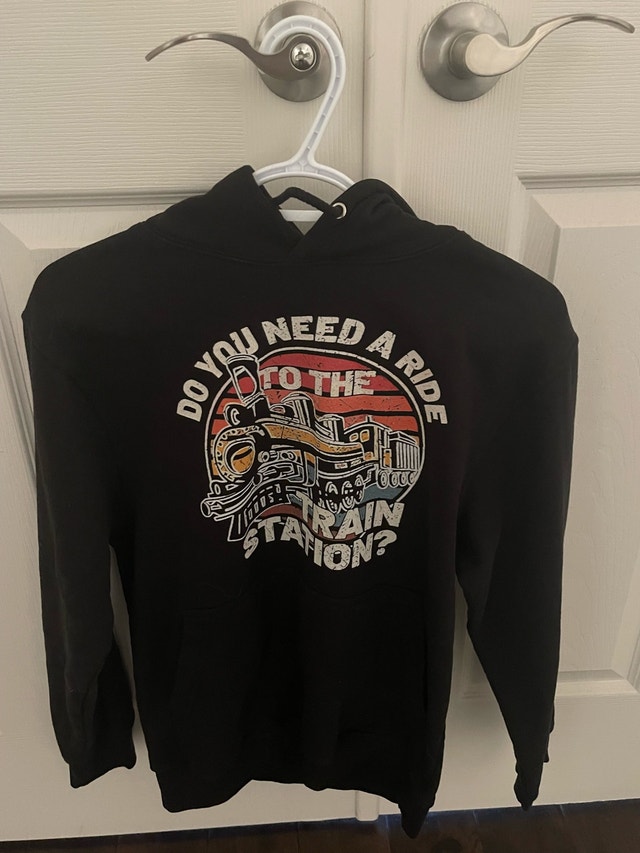 Train Hoodie (Size S)