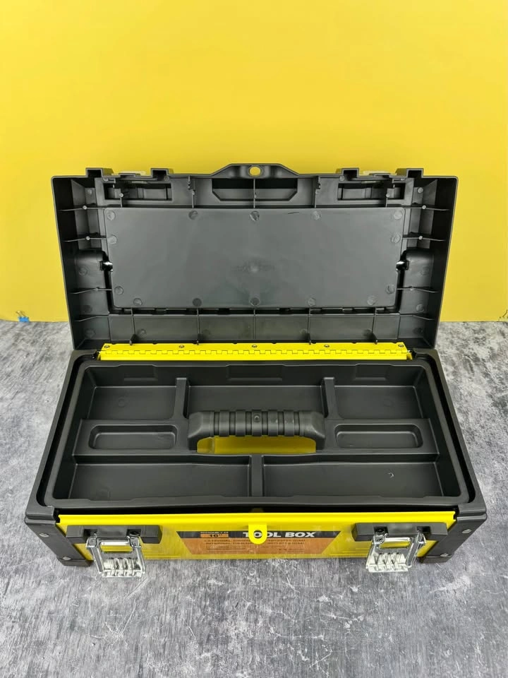 NEW Tool Box - 16" Tool Box Stainless Steel + Plastic Top, Yello - photo 5