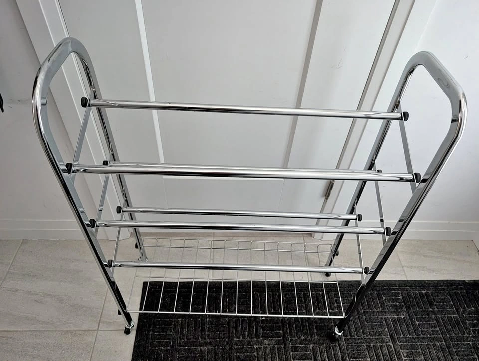 3 Tier Shoe Rack (on wheels)