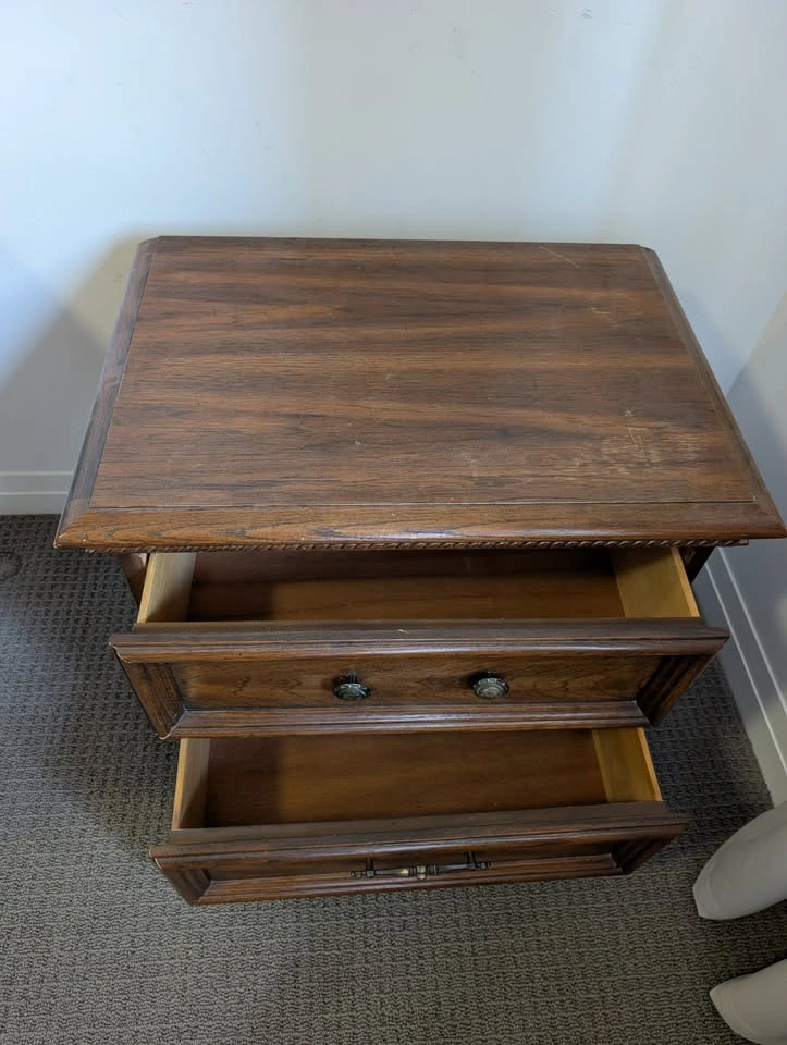 Hardwood Side Table/Bedside Table - photo 2