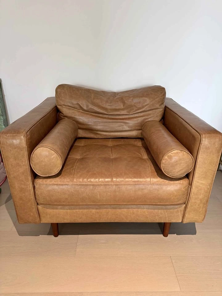 Tan Leather Chair