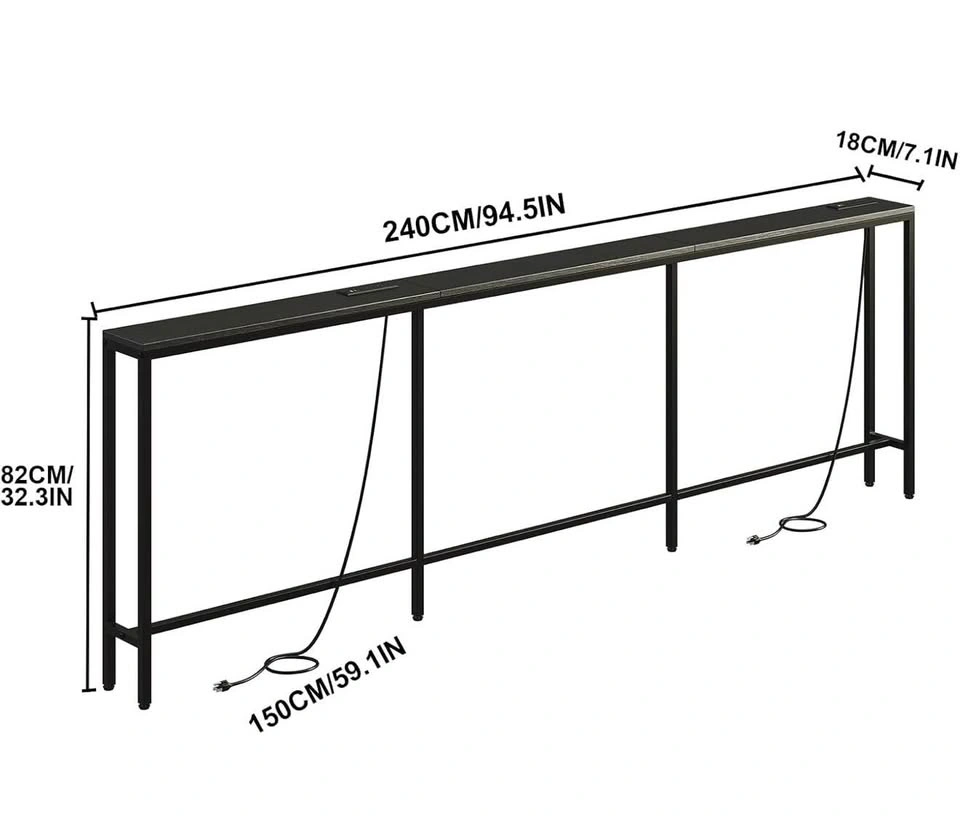 Console table with two outlets - photo 5