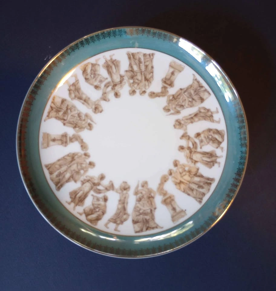 Vintage Cake Server Royal Crown pedestal plate - photo 2