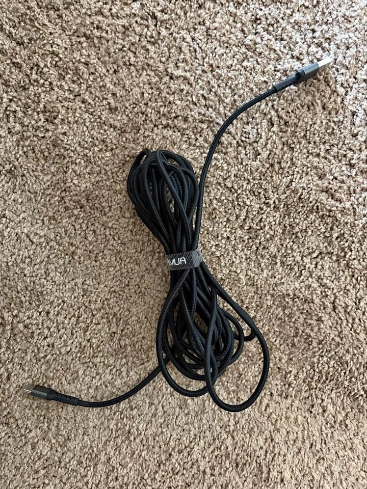 MUA Braided USB-A to USB-C Cable