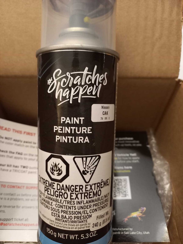 New Spray paint Dakar Bronze (CAK) for Nissan