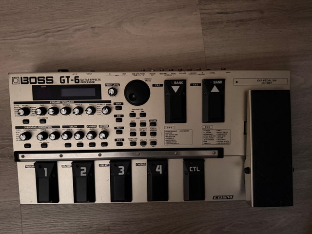 BOSS GT6 Guitar Effects Processor (negotiable) - photo 3