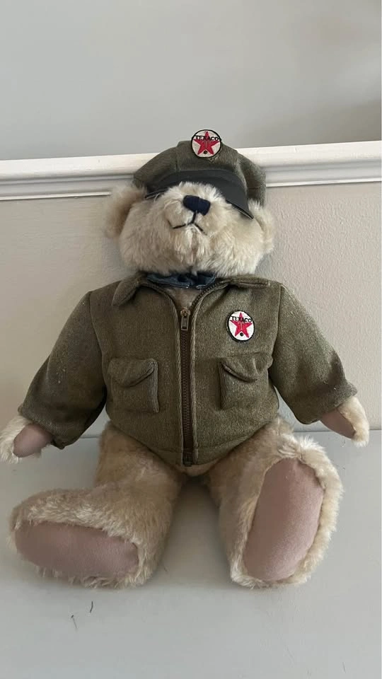 TEXACO Vintage "Tex" Teddy Bear Service Station Attendant 1997 - photo 3