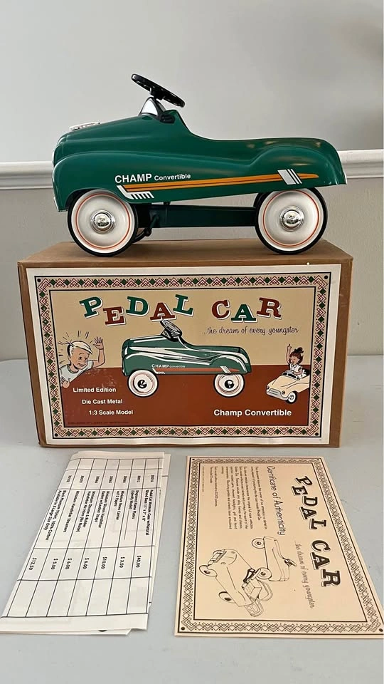 XONEX Champ Convertible 1993 Pedal Car 1:3 Scale Limited Edition