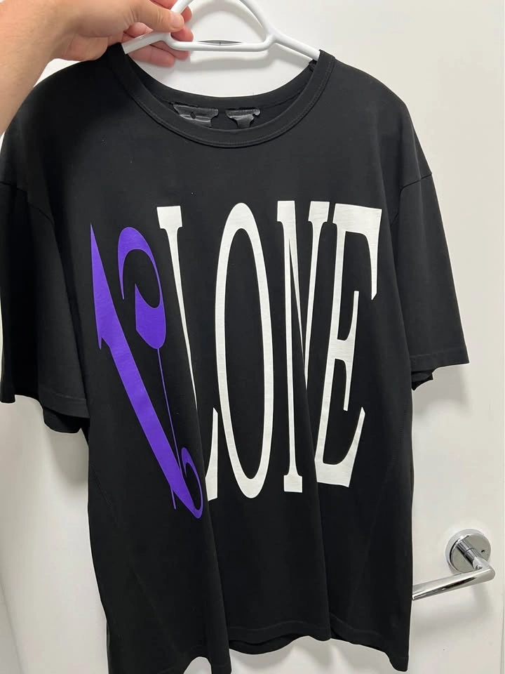 Palm Angels X Vlone Collab T-Shirt Size M Black - photo 2