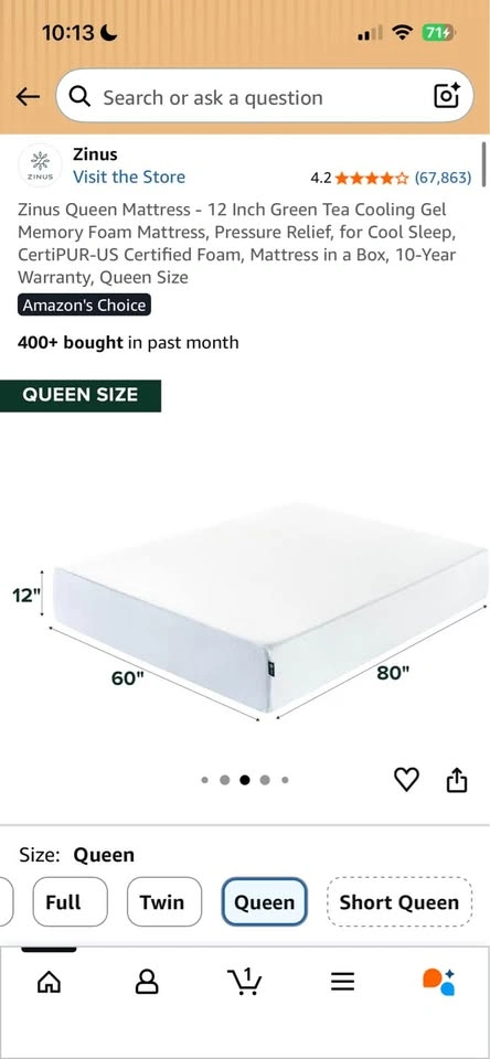 Zinus Mattress - photo 5